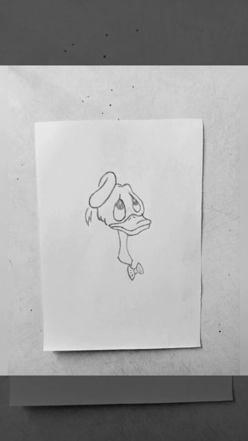 Как нарисовать утку / how to draw a duck #shorts