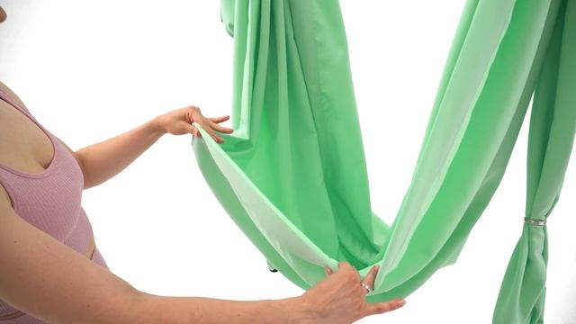 Гамак для йоги "Степной шалфей"#flyyoga #флаййога #йогагам?