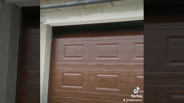 Автоматические Секционные ворота.Роллет-Сервис 077943643, смотреть онлайн