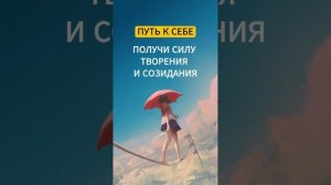 Путь к себе! Получи Силу Творения и Созидания. Упражнение для обретения новых возможностей