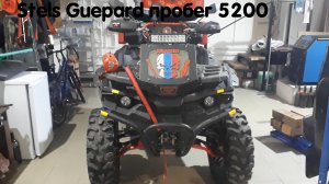 Stels Guepard с пробегом 5200 км. Краткий отзыв владельца о квадроцикле.