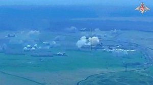 Боевая работа РСЗО Град ГрВ «Восток»