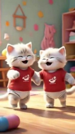 Когда у кота ритм в крови! Смотрите этот безумный денс-баттл 😹