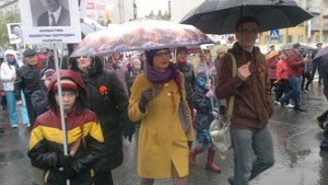 Бессмертный полк 2015 год. Снежинск