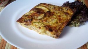 Фриттата с кабачком