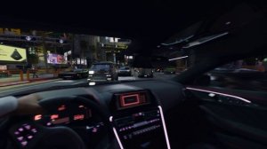Cyberpunk 2077： Photorealistic_Driving_in_Ultra_HD
