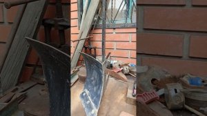 Самодельный плуг системы Шкуратова к мотоблоку МТЗ.