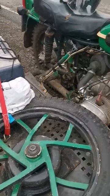 Мотоцикл урал для покатушек по бездорожью!!! #мото #ural #? смотреть онлайн