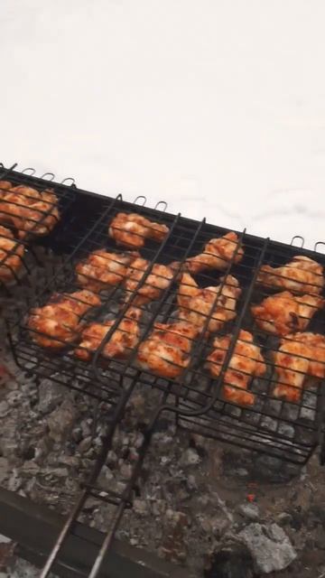 шашлык зимой #шашлыкзимой