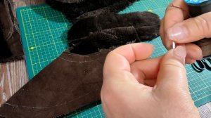 Как сшить домашние сапожки (230)/Чуни своими руками