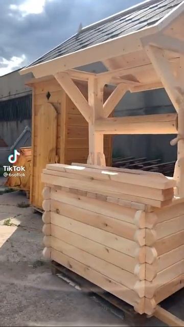 Обзор деревянного дома на колодец смотреть онлайн
