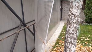 защита откатных ворот, доступ до механизма