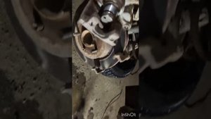 Заклинил суппорт Вольво s40 ремонт #авто #автомобили