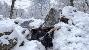 3 дня выживания в дикой природе! Зимний поход в горах при температуре -22°C