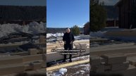 Начали строительство бани и гаража из профилированного бруса в Пермском крае | Русский лес