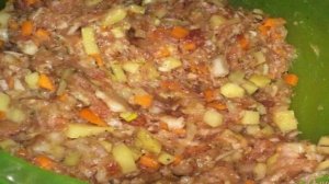 Мясо-овощные колобки