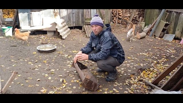 Подарок по-деревенски. Распаковка тележки-самосвал от