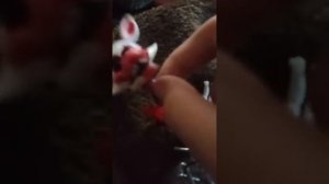 самодельная фигурка мангл из проволоки