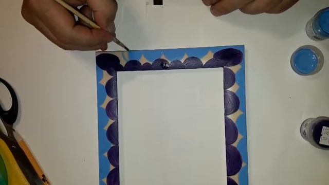 МК Новогодняя фоторамка часть3 смотреть онлайн