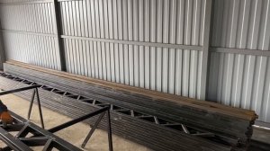 Фермы для большого односкатного навеса своими руками