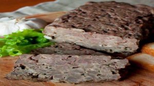 Террин из свинины с куриной печенью