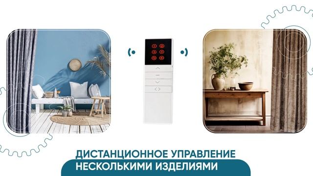 Моторизованные жалюзи и шторы AMIGO
