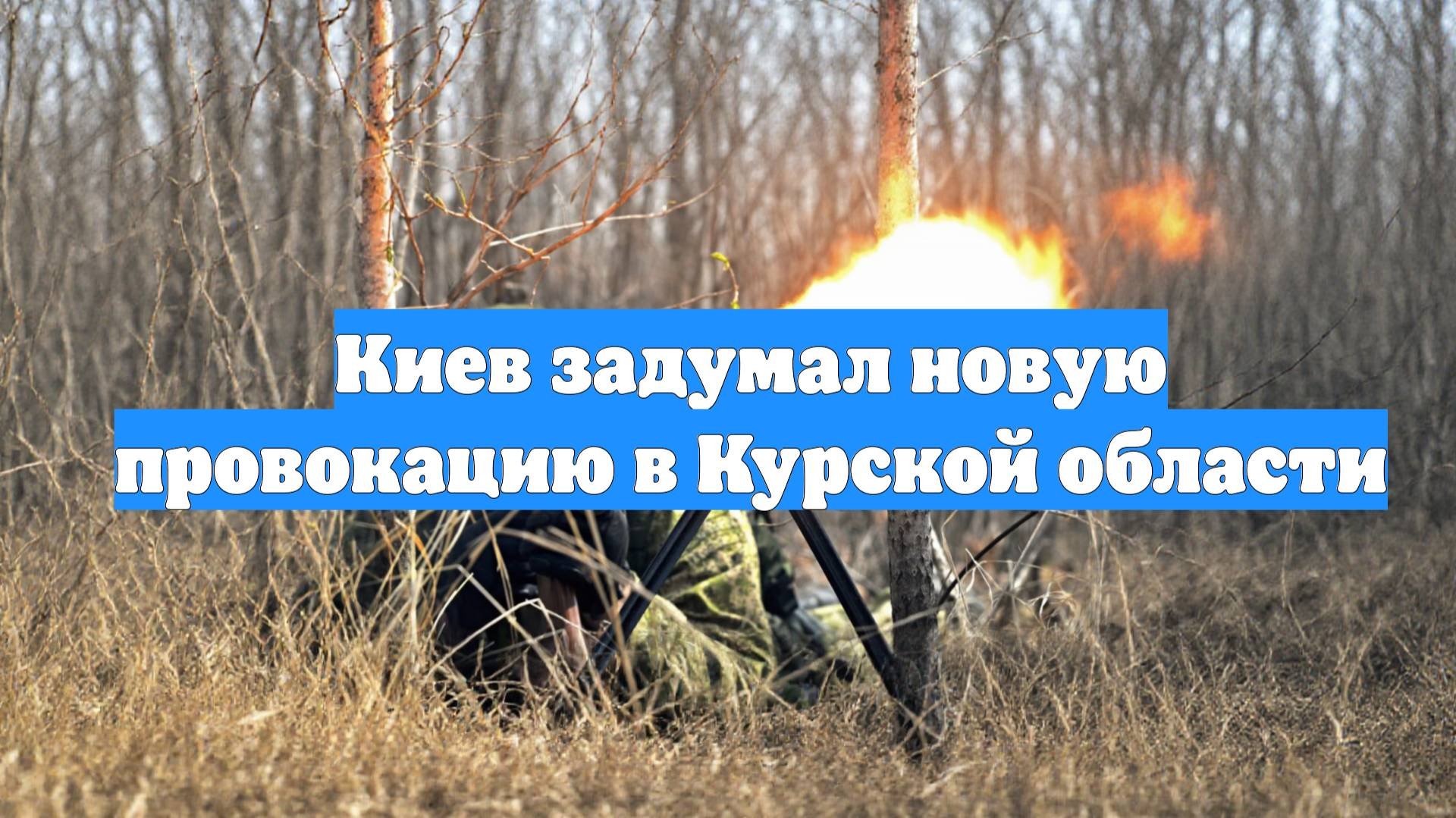 Киев задумал новую провокацию в Курской области