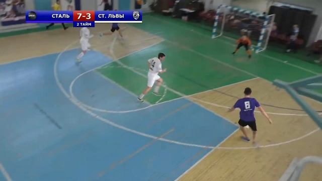 (Обзор) Высшая Лига. 5 тур. "Сталь" 17-8 "Стальные Львы" ● Чемпионат по мини-футболу. Сезон 2019/20