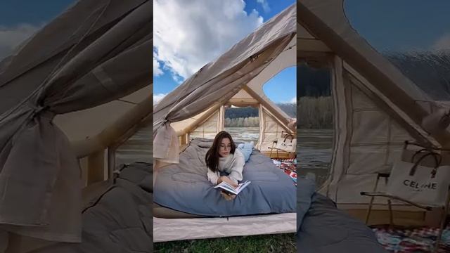 Надувная палатка S
