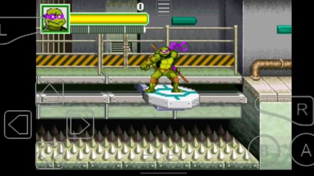 TMNT 2003 [GBA]. Полное прохождение.