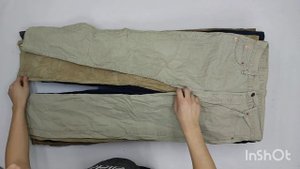 36549 Штаны мужские брендовые вельветовые, 2пак, pantaloni veluto uomo firmate, секонд (extra) оптом