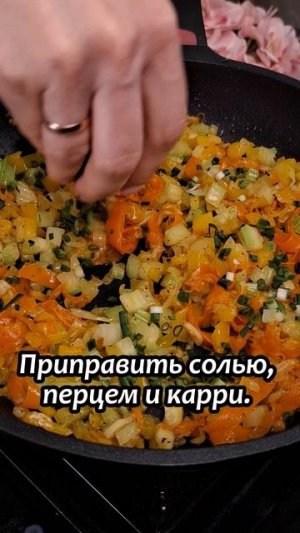 Картофельные кексы с овощной начинкой и сыром