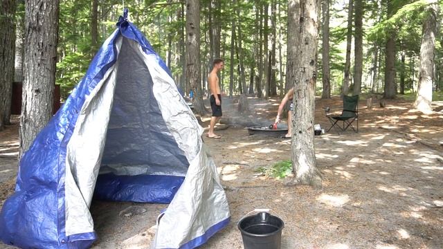 ПУТЕШЕСТВИЕ В США | ДИКАЯ ПРИРОДА | РУССКАЯ БАНЯ В ЛЕСУ смотреть онлайн