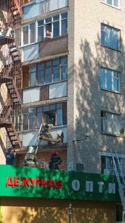 Подольск после поражения воздушной цели