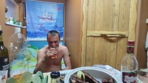 Строительство бани из поддонов. Часть 4 ( Встреча уважа