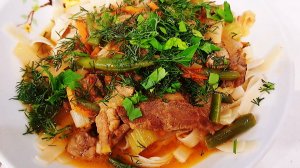 44. ЛАГМАН   уйгурский , вкуснейший!