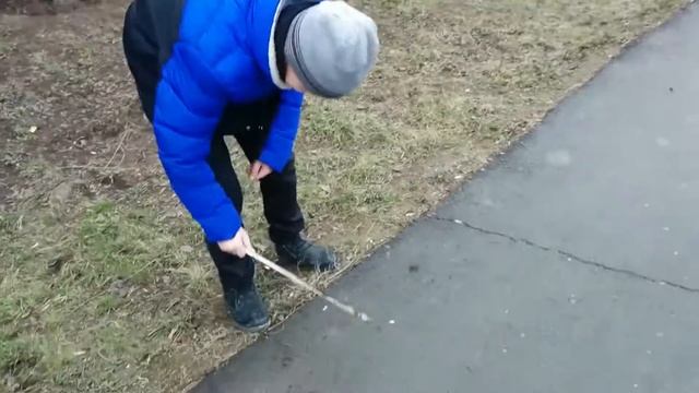 Монтировка Глебаила в земле.