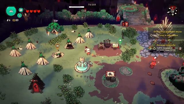 Живем только один раз!  Прохождение Cult of the Lamb 4