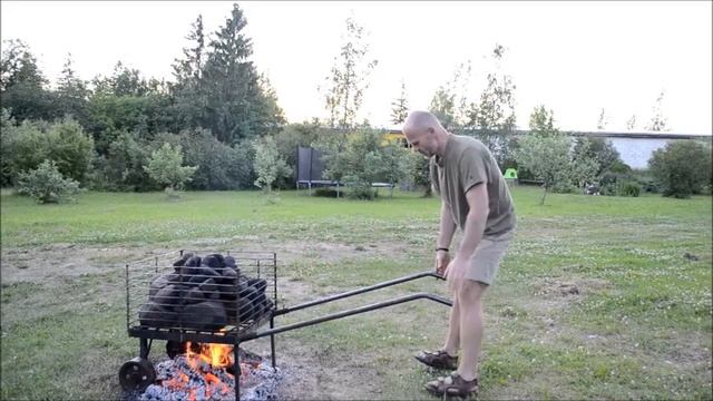 Pļavas "zaķīšu" pirtiņa Brīnumos /1.daļa-radīšanas process/ полевая баня-моб