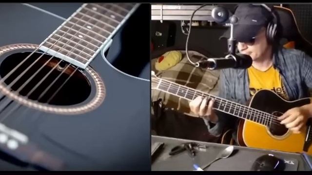 Дядя Алик #чатрулетка#реакции#guitar#cover