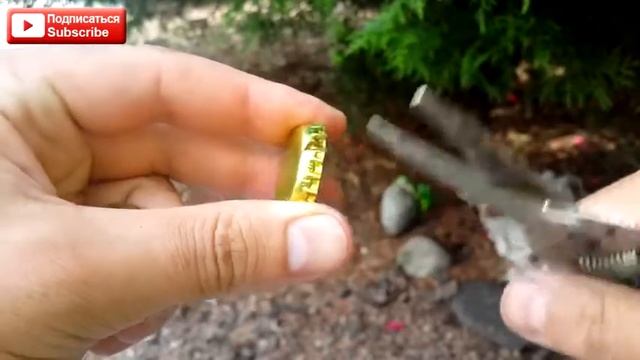 Как сделать СВИСТОК из крышек и жестяной банки смотреть онлайн