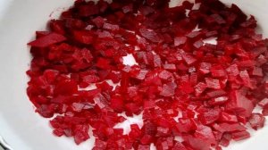 Винегрет с зеленым горошком и горчичной заправкой