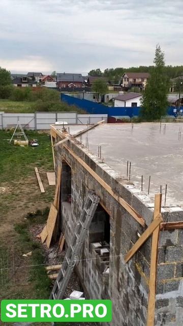 Строительство дома из эко-блоков SETRO.PRO #SETROPRO #строимдо?