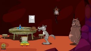 Анекдот про зверей. Как Свин Льва в бане парил. Мультан