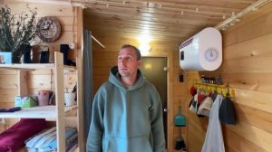 Баня 2,3 на 5 метра, минибрус утеплена. 560 тысяч.