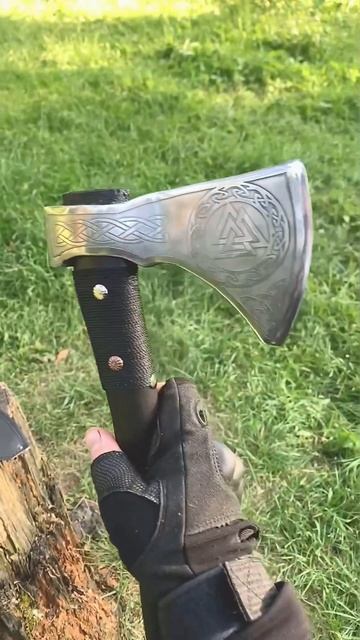 Туристический полированный топорик 🔥 смотреть онлайн