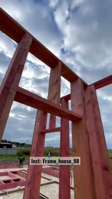 Каркасный дом на плите 🙂✊ смотреть онлайн