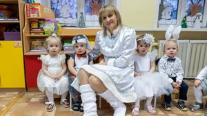 Новогодний утренник в детском саду. Младшая группа. 2023 год.