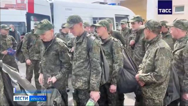 9 военнослужащих из Иркутской области вернулись с подконтрольной киевскому режиму территории