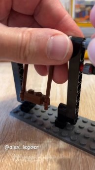 Как сделать из Лего качели | #lego #shorts #swing #legotechnic